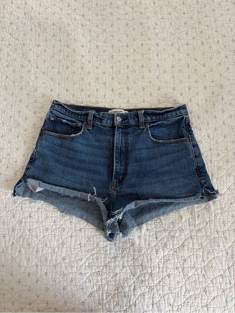 High-Rise Abercrombie & Fitch Shorts